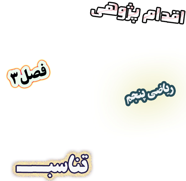 اقدام پژوهی بهبود عملکرد دانش‌آموزان در حل تناسب از طریق جدول ریاضی پنجم